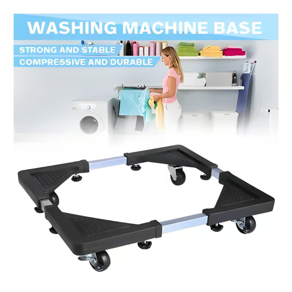 Base Móvil de Lavadoras y Refrigeradoras