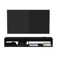 Rack flotante de TV 70"" R-150 Negro Tuhome