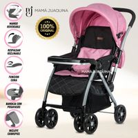 Coche Cuna de Lujo «VINCENT» Rosa