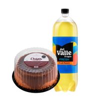Pack Chifon Marmoleado LA FLORENCIA x un + Bebida FRUGOS DEL VALLE Fruit Punch 3L