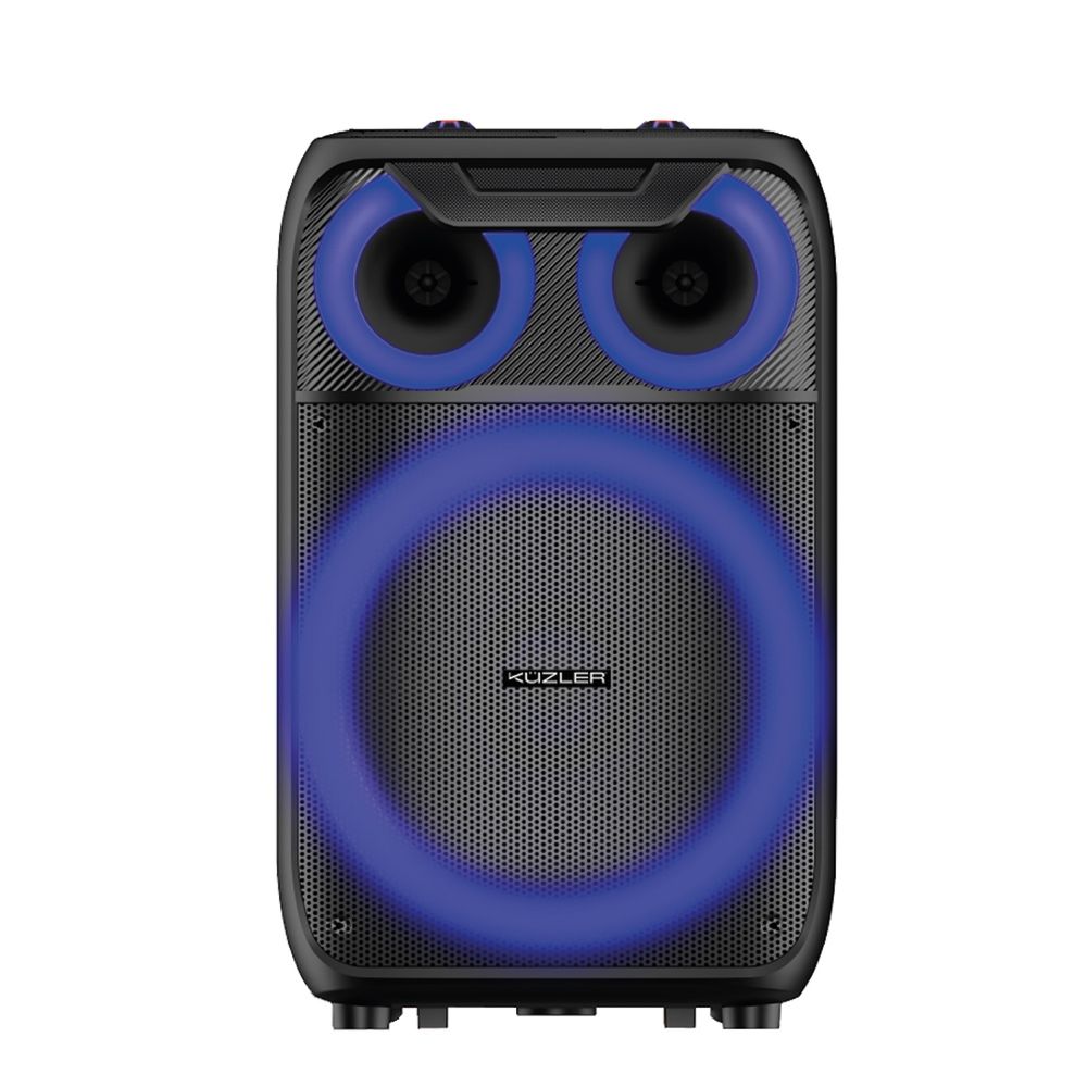 Parlante Karaoke LED Küzler 1600W con jalador ERWIN-102 Negro