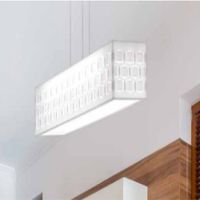 Luminaria Colgante Potenza Blanco 125 Cm