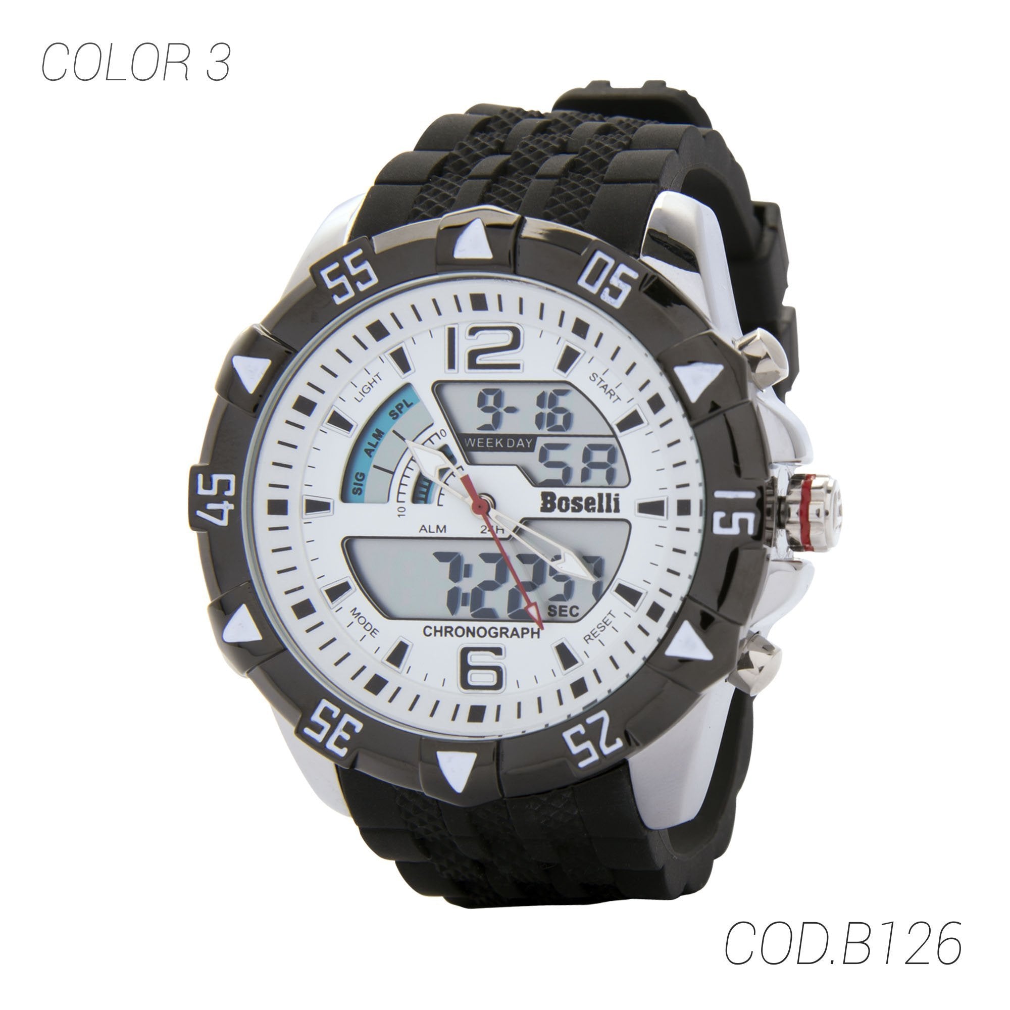 RELOJ ACUATICO HOMBRE B126 BOSELLI - 1010510