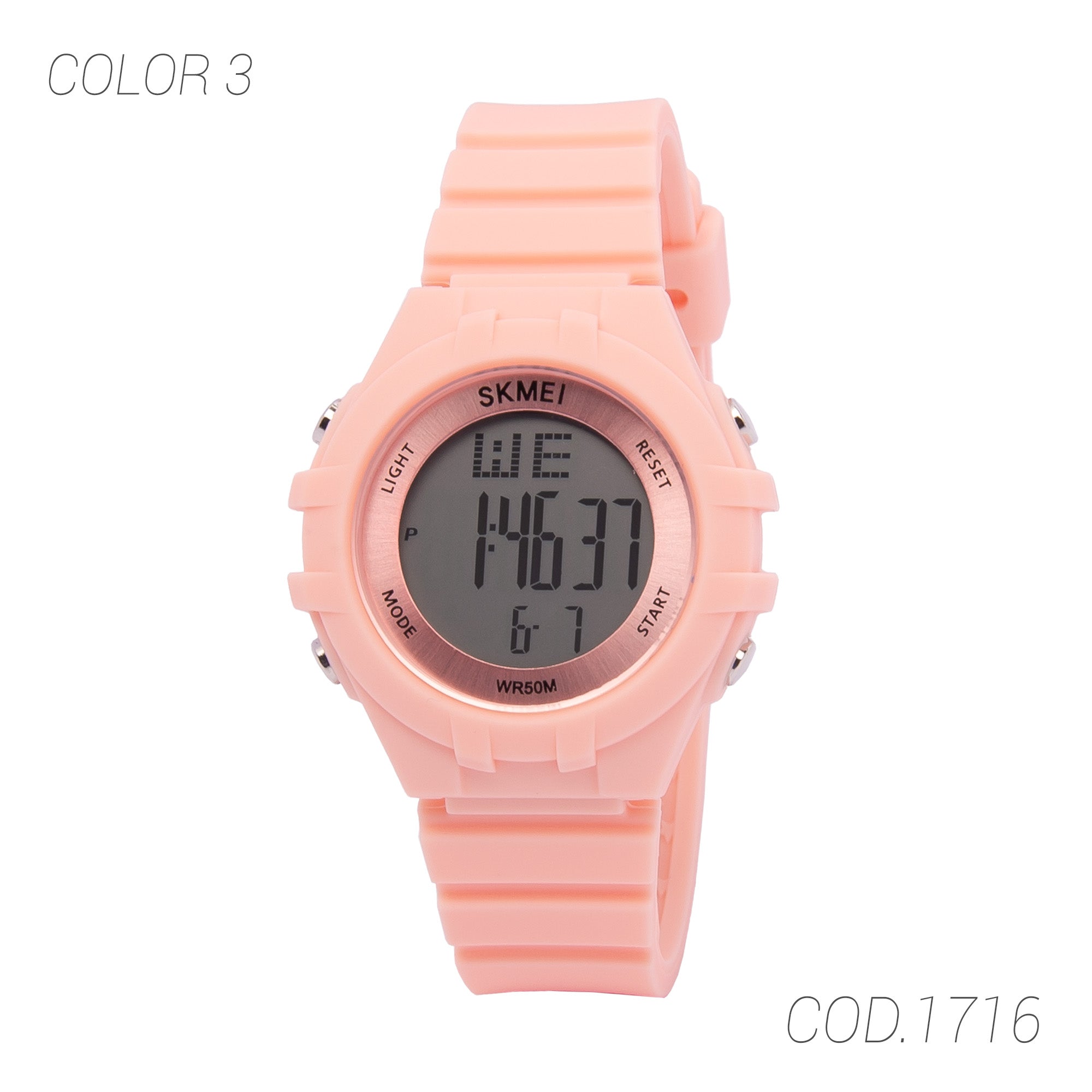 RELOJ ACUATICO MUJER 1716 SKMEI - 1017368