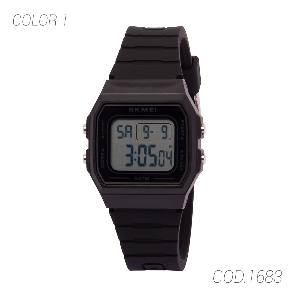 RELOJ ACUATICO MUJER 1683 SKMEI - 1018812