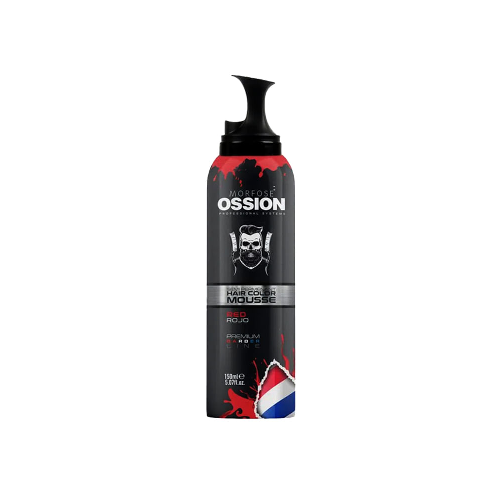 Tinte Fantasía Semipermanente en Espuma RED 150ml OSSION