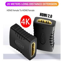 Adaptador Extensión de Cable HDMI Convertidor Hembra a Hembra