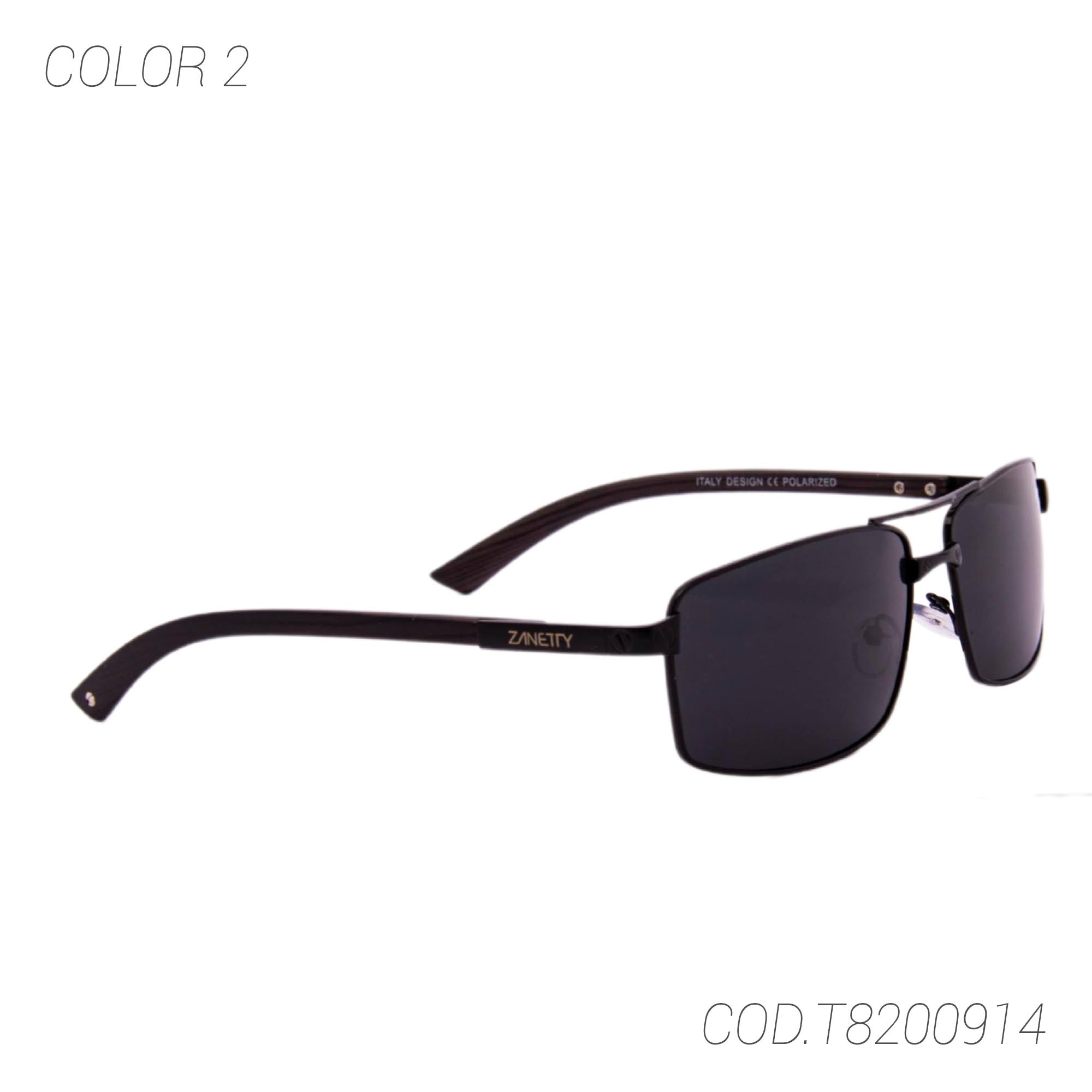 LENTES DE SOL POLARIZADA UNISEX T8200914 ZANETTY - 1017958