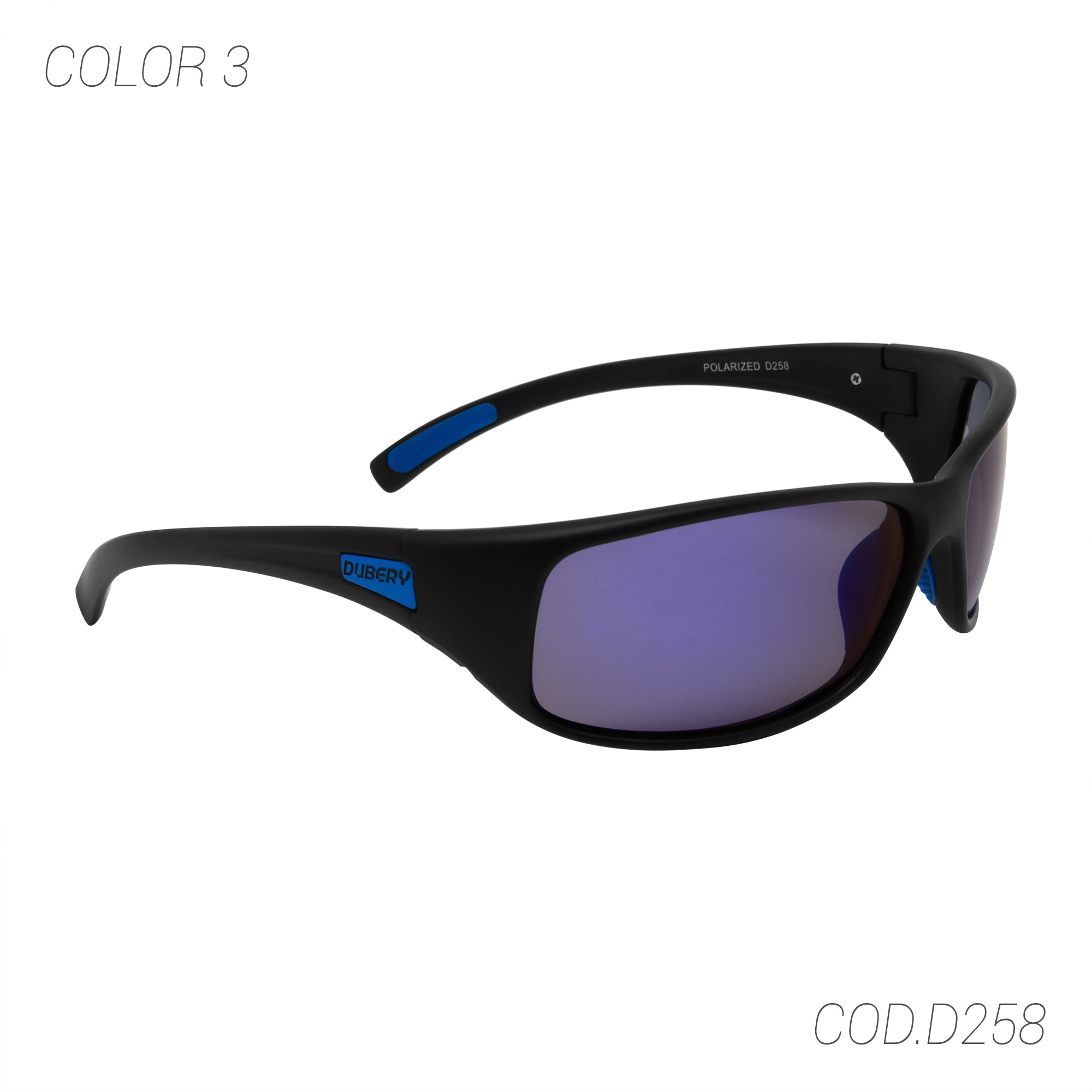 LENTES DE SOL POLARIZADA UNISEX D258 DUBERY - 1014737