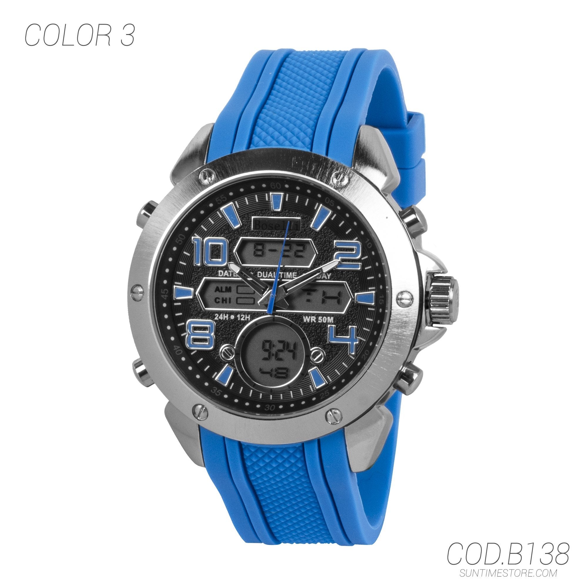 RELOJ ACUATICO HOMBRE B138 BOSELLI - 1007031