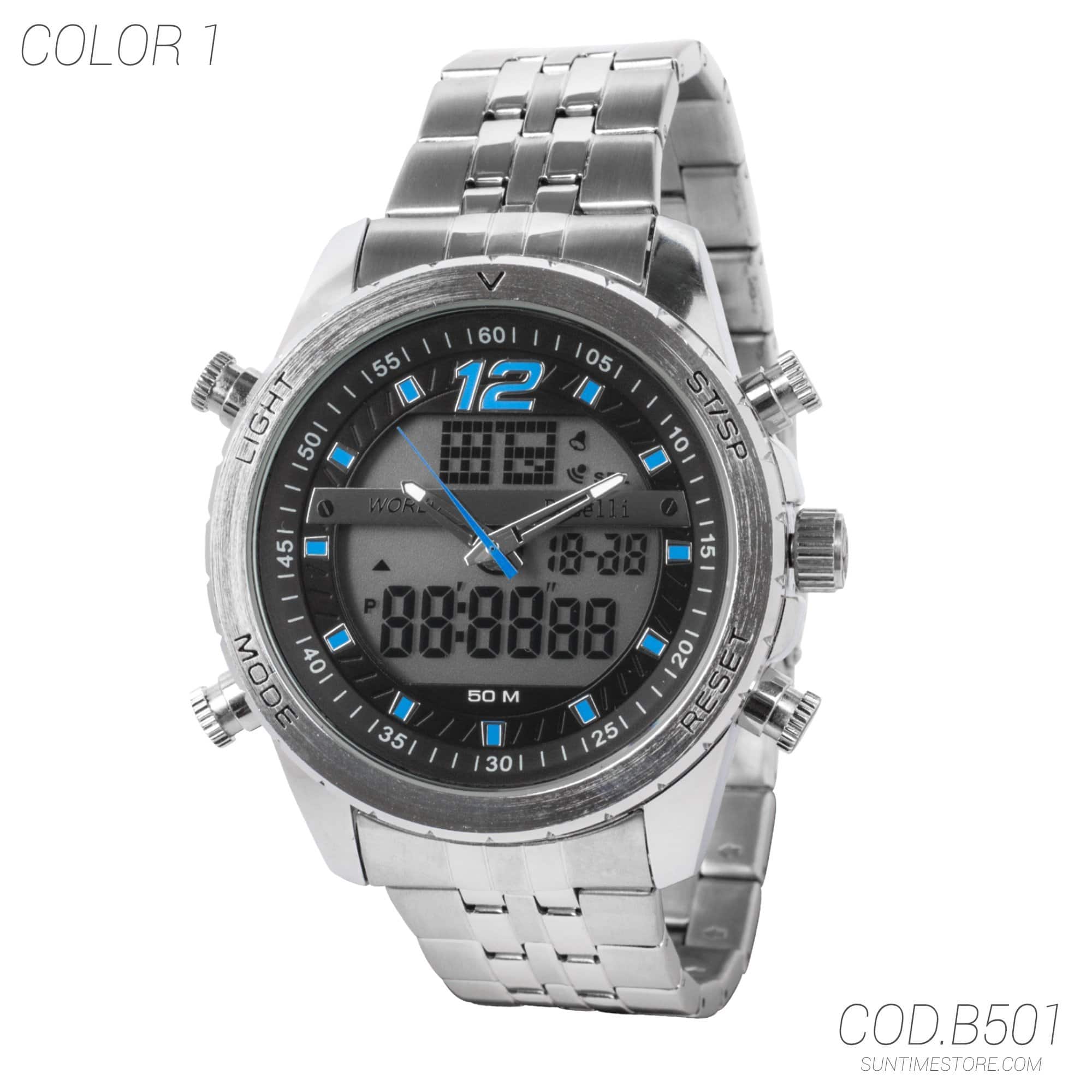 RELOJ ACUATICO HOMBRE B501 BOSELLI - 1002001