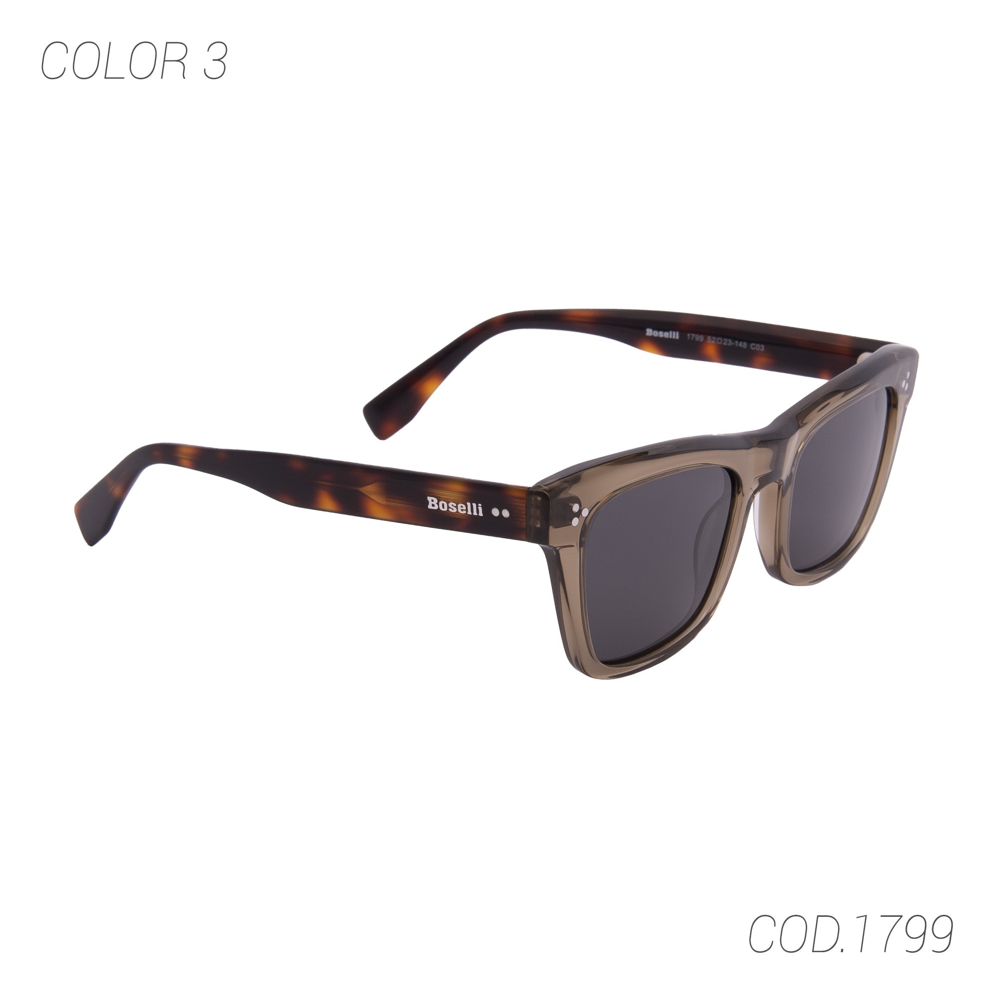 LENTES DE SOL POLARIZADA MUJER 1799 BOSELLI - 1018394