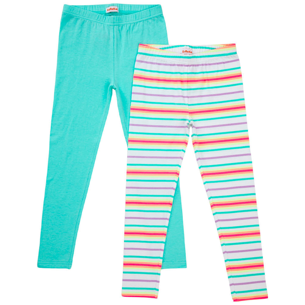 Pantalón Leggins Pack X 2 mod2 Niña EUREKA