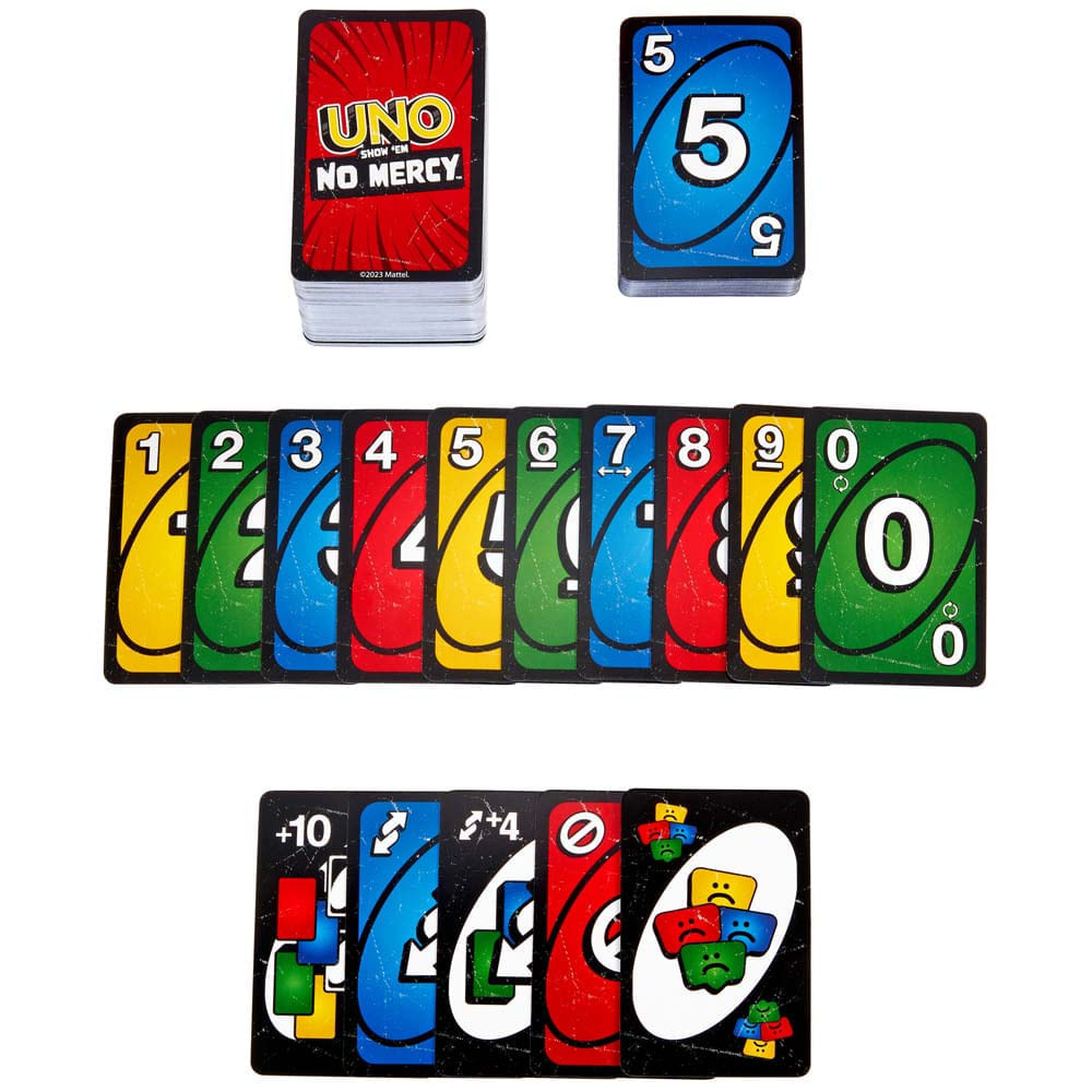 No Mercy Juego de Mesa UNO