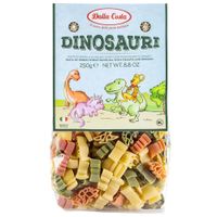 Pasta Dinosaurio DALLA COSTA Tricolor Bolsa 250g