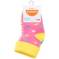 Medias Pack x 3 Mod2 Bebé Niña PV25 BABY EUREKA