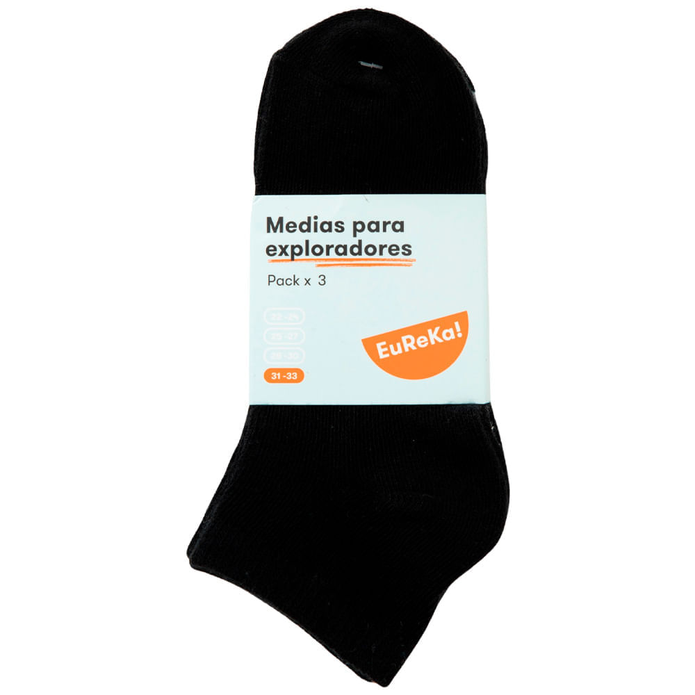 Medias Pack x 3 Mod3 unisex Unisex EUREKA