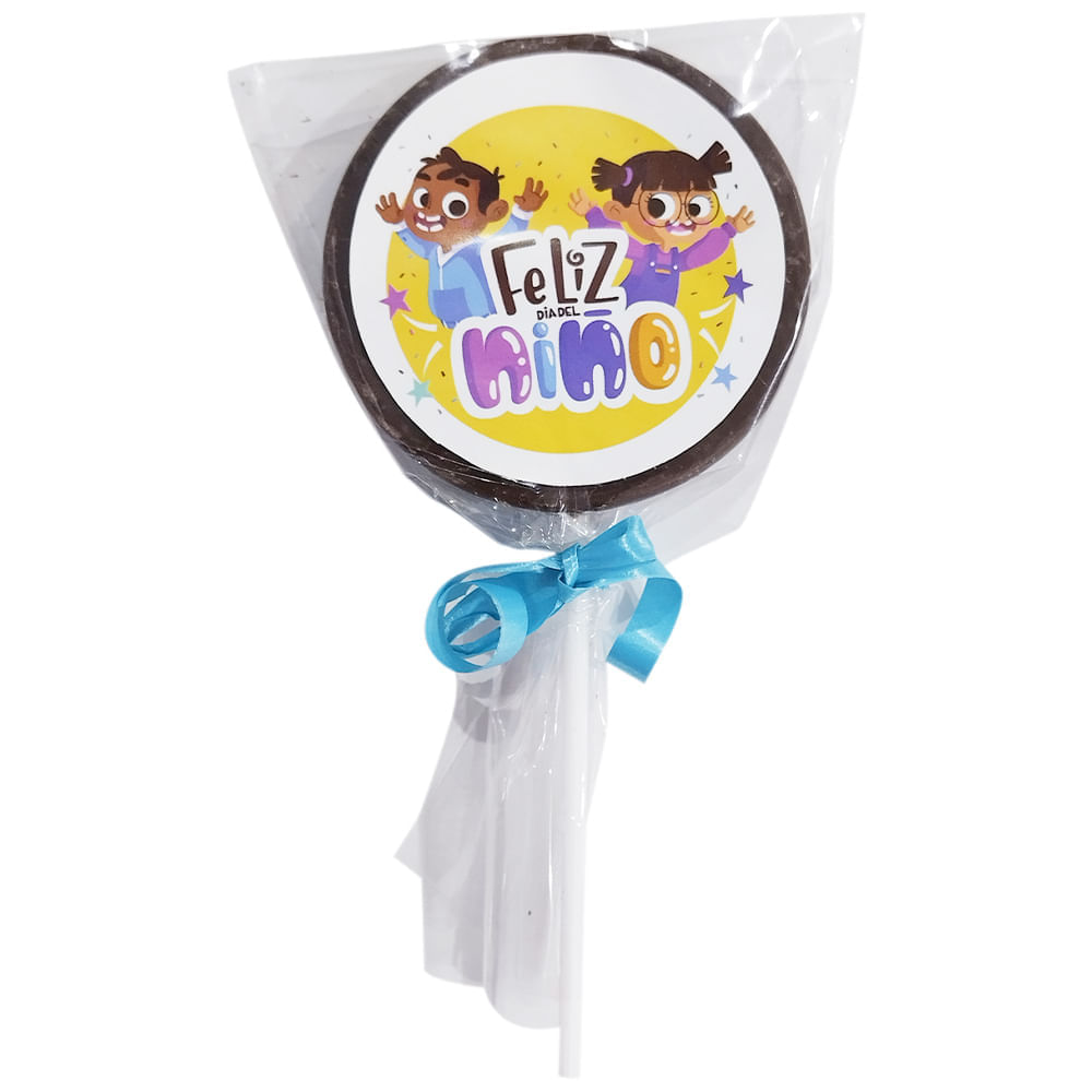 Paleta de Chocolate con Temática Bolsa 1un