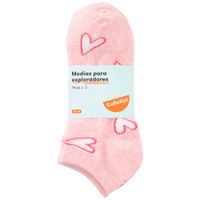 Medias Pack x 3 Mod1 Teen Niña PV25 EUREKA
