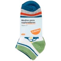 Medias Pack x 3 Mod5 Niño EUREKA