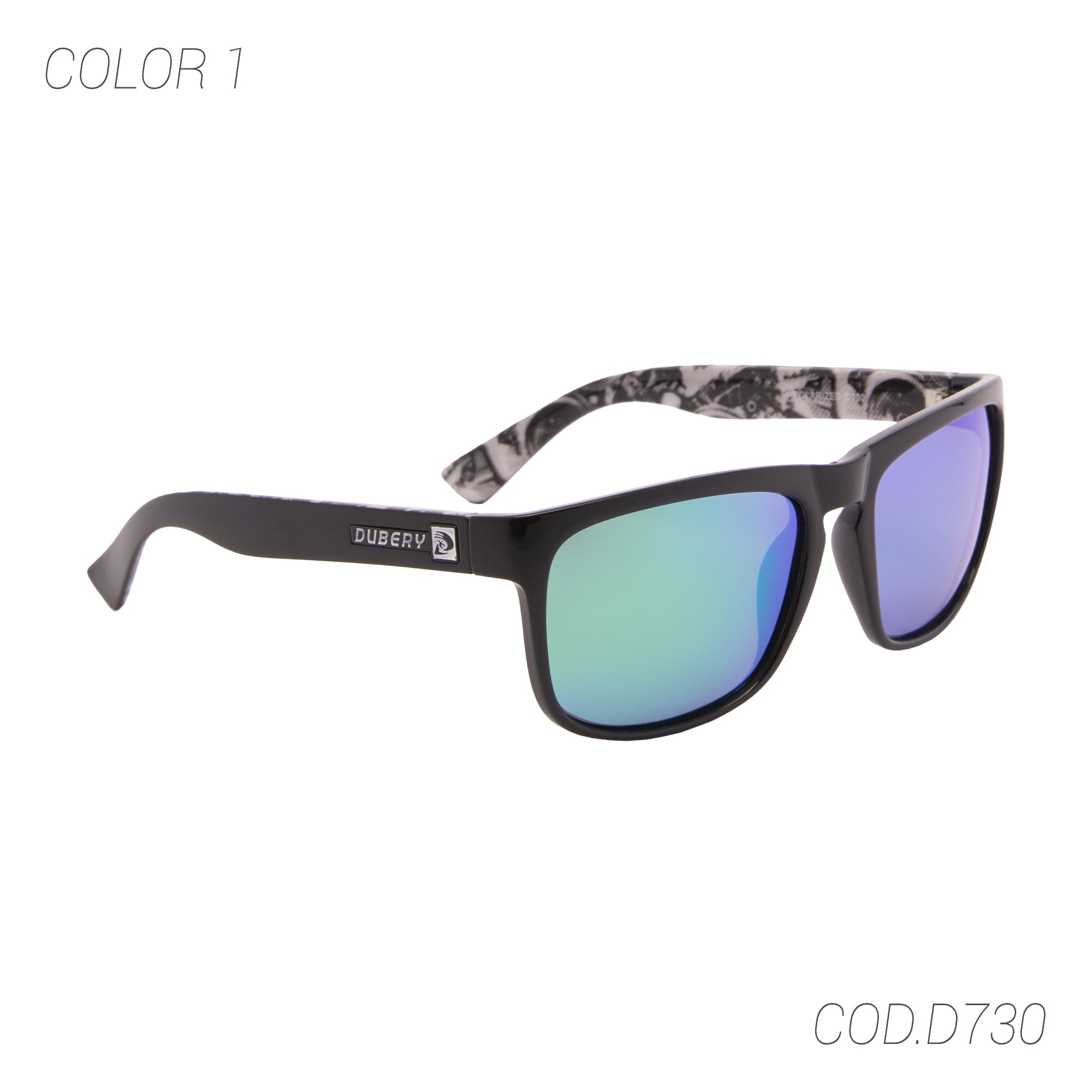 LENTES DE SOL POLARIZADA UNISEX D730 DUBERY - 1016026