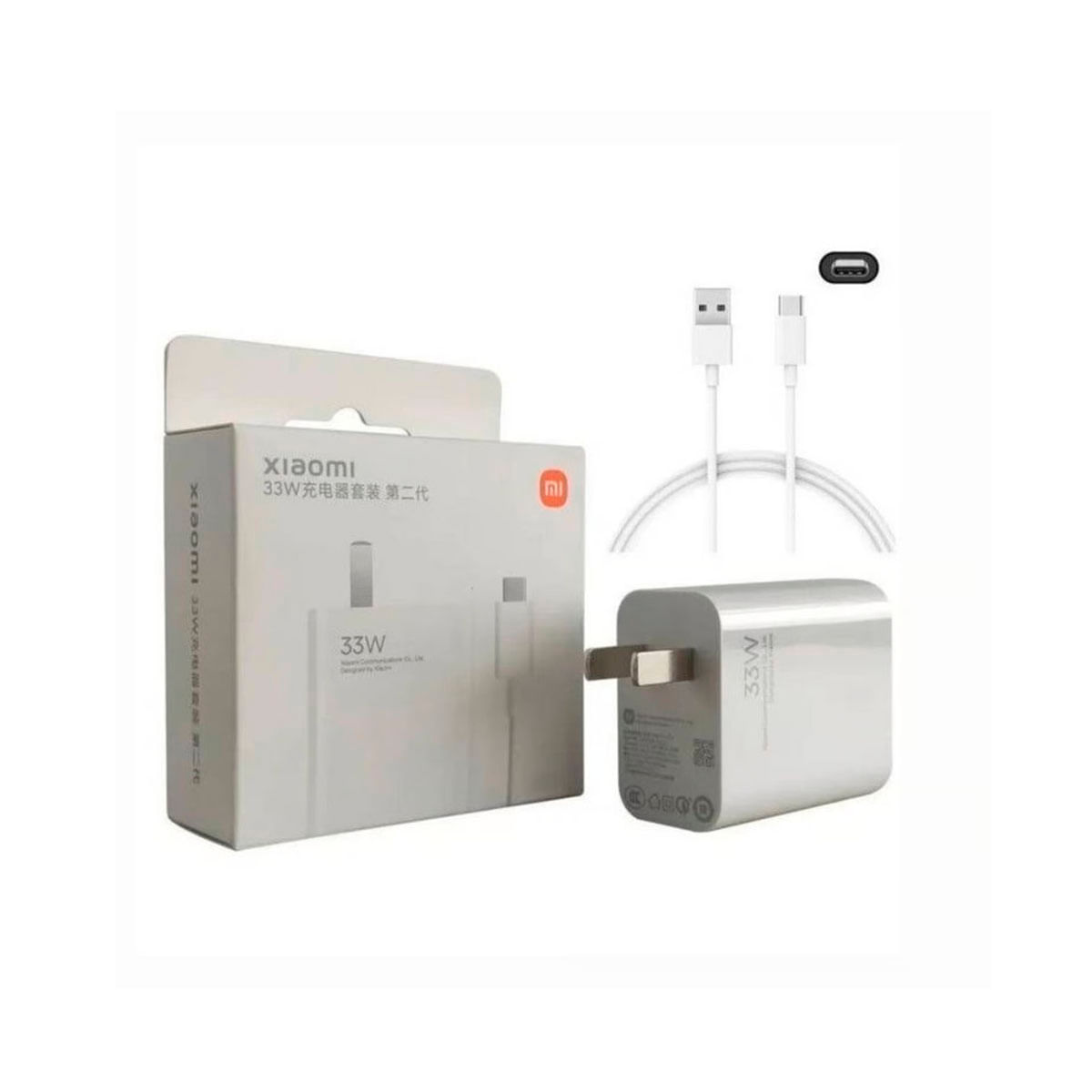 Cargador Xiaomi 33W para Poco M3 Original