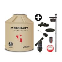 Tanque de agua Arena Pro 1100 litros + Kit de Accesorios