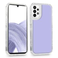 Case para Samsung A35, protección 360, 3 capas de protección, morado
