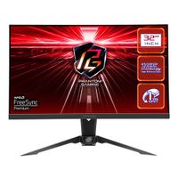Monitor gamer 31.5"" Asrock PG32QF2B Panel VA, QHD (2560 x 1440), 165Hz, 1ms, entradas HDMI/ DisplayPort