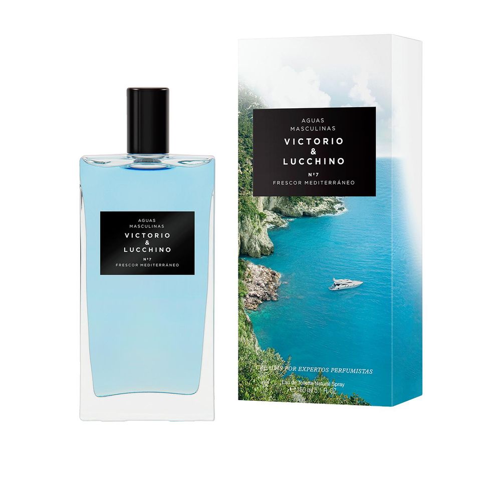 Perfume Aguas Masculinas N°7 Frescor Mediterraneo Victorio & Lucchino Hombre Edt 150Ml