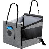 Asiento copiloto perros grandes Gris
