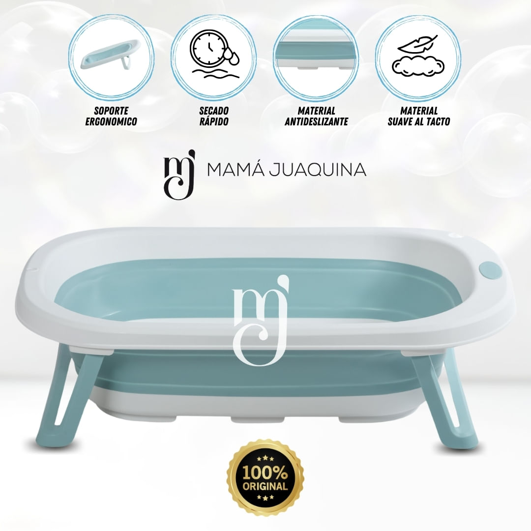 Bañera Plegable «GIO» Azul