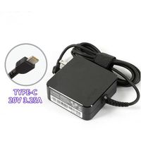 CARGADOR COMPATIBLE LENOVO 20V 3.25A TIPO C 65W CUADRADO