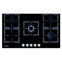 COCINA A GAS SOLE EMPOTRABLE 5 QUEMADORES SOLCO041