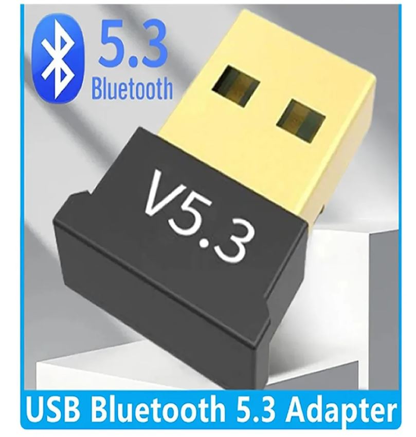 USB BLUETOOTH V5.3 RECEPTOR ORDENADOR PC Y PORTÁTIL