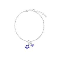Pulsera Stars Niña Plata 925
