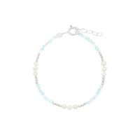 Pulsera Muranos con Perlas Plata 925