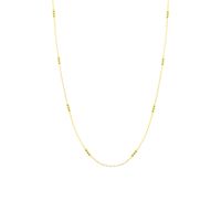 Collar Bolitas Luminosas Oro 18K