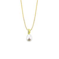 Collar Perla Cultivada Oro 18K