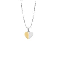 Collar Corazón OroPlata