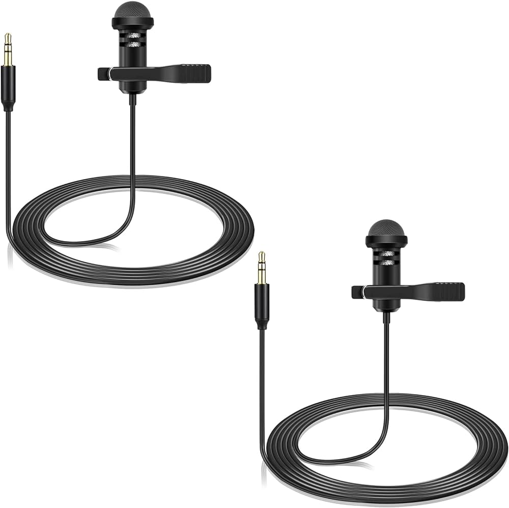 Micrófonos Lavalier Pack X 2 Wireless