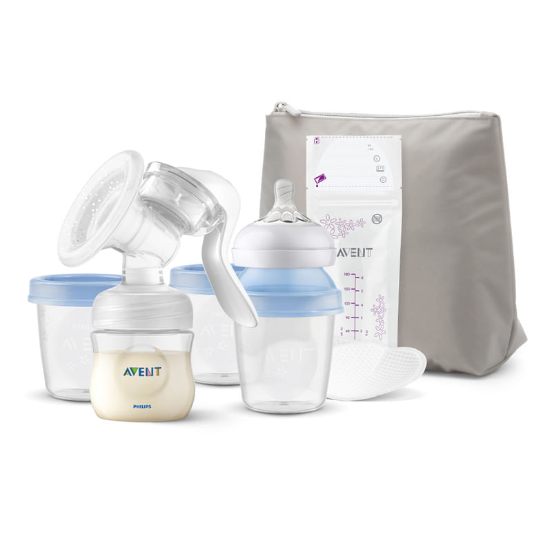 SET DE LACTANCIA CON EXTRACTOR MANUAL PHILIPS AVENT