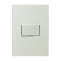 Placa Armada Orange: Conmutador Simple Matte Blanco