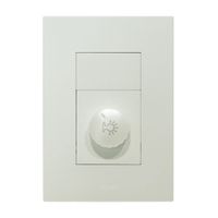 Placa Armada Orange: Interruptor Dimmer Matte Blanco