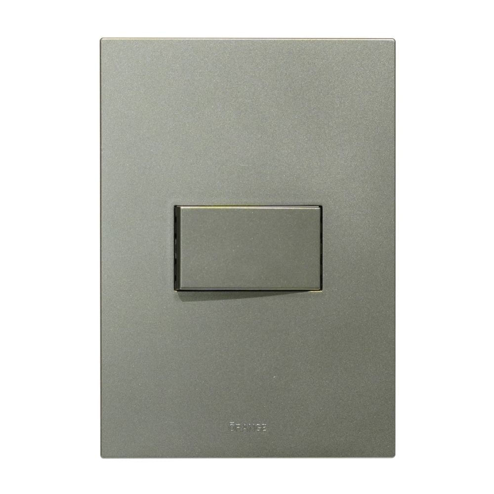 Placa Armada Orange: Interruptor Simple Matte Terra