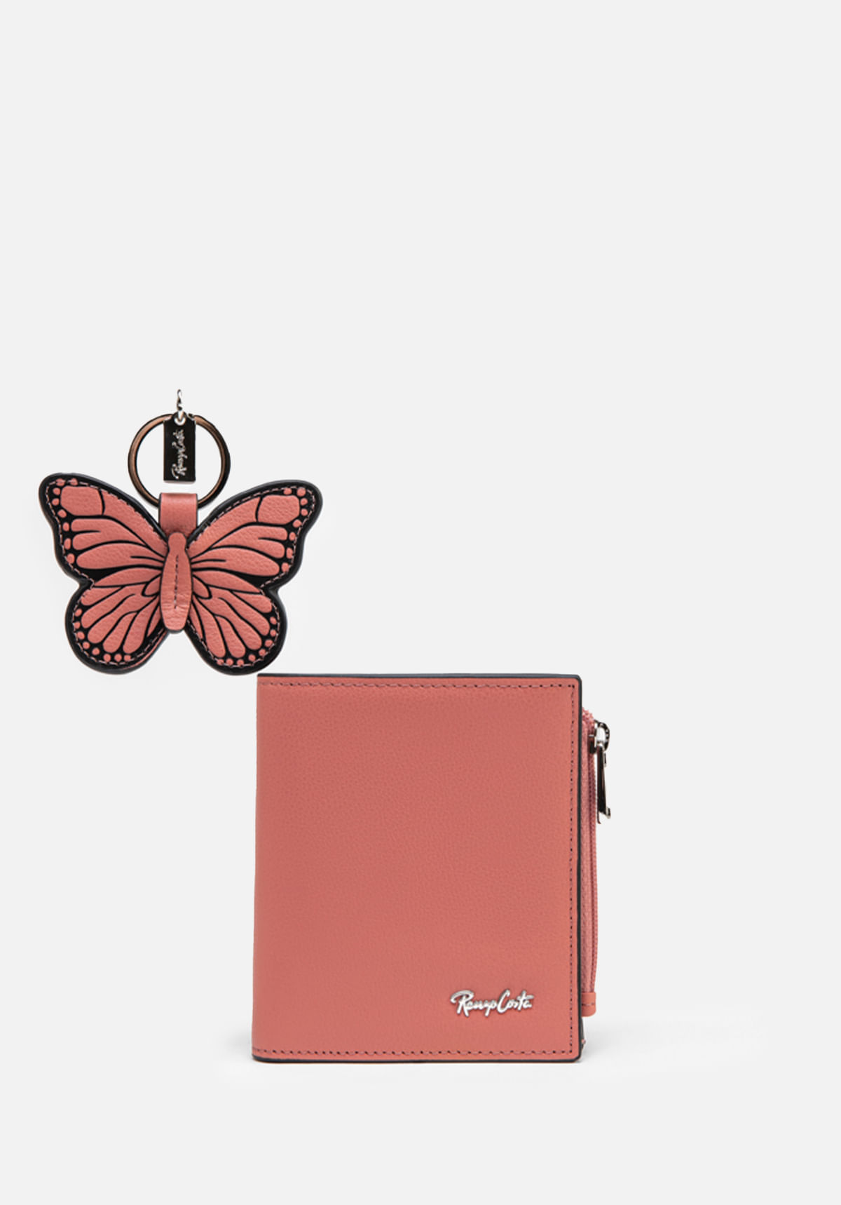 SET BILLETERA & LLAVERO BUTERFLY
