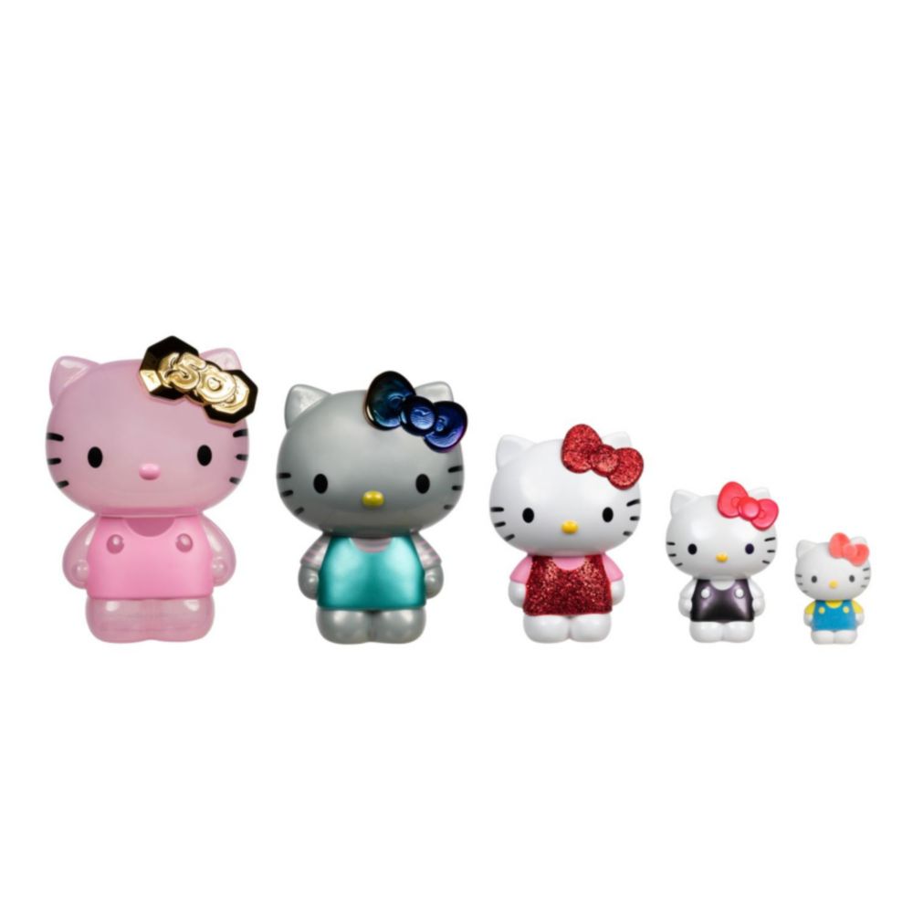 Fig Hello Kitty Aniv 50Años Pack X5