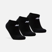 Medias Pack De 3 New Athletic Taloneras10 Negro Unisex