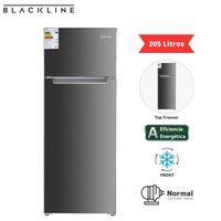 REFRIGERADORA BLACKLINE 205 LITROS 2 PUERTAS LT - 2PN ( casa smart)