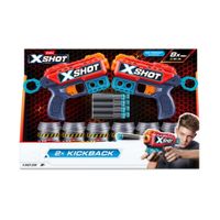 Lanzadores De Dardos X-Shot Kickback Pack X2